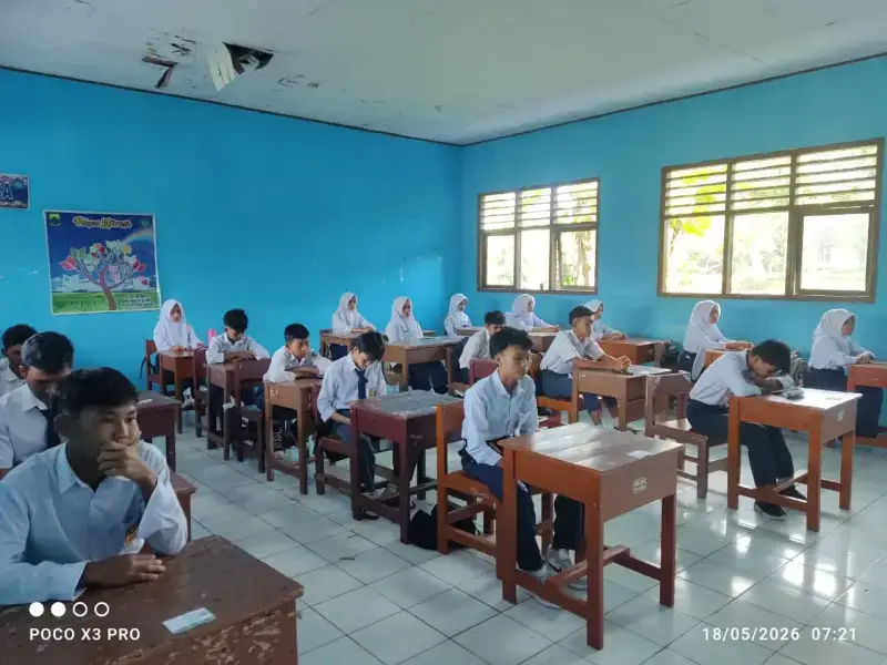 SMP Negeri 4 Kadupandak Melaksanakan ASAJ Kelas IX Tahun 2026